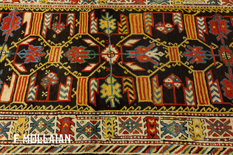 Antique Caucasian Kuba Rug n°:17970356